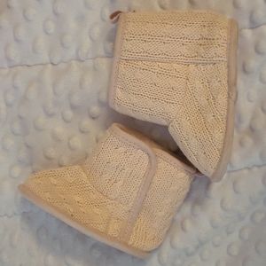 Baby Girl Sweater Boots